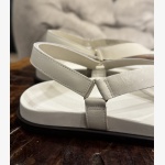 ELVIA BONE LEATHER THONG SANDAL - Image 2