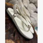 ELVIA BONE LEATHER THONG SANDAL - Image 7