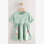 Next Bunny Blue Jersey Summer Dress