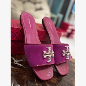 ELEANOR SUEDE LEATHER SLIDE