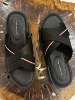 CRISS CROSS LEATHER SANDALS - Image 6