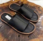 LEATHER SLIDE SANDALS - Image 6