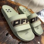 OFF-WHITE INDUSTRIAL BELT SLIDER SANDALS