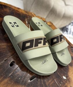 OFF-WHITE INDUSTRIAL BELT SLIDER SANDALS