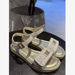Michael Kors Kids "Brandy Kieran" monogram-print touch-strap sandal - Image 2
