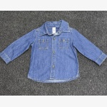 2-Piece Denim Button-Front & Pull-On Pant Set. - Image 2