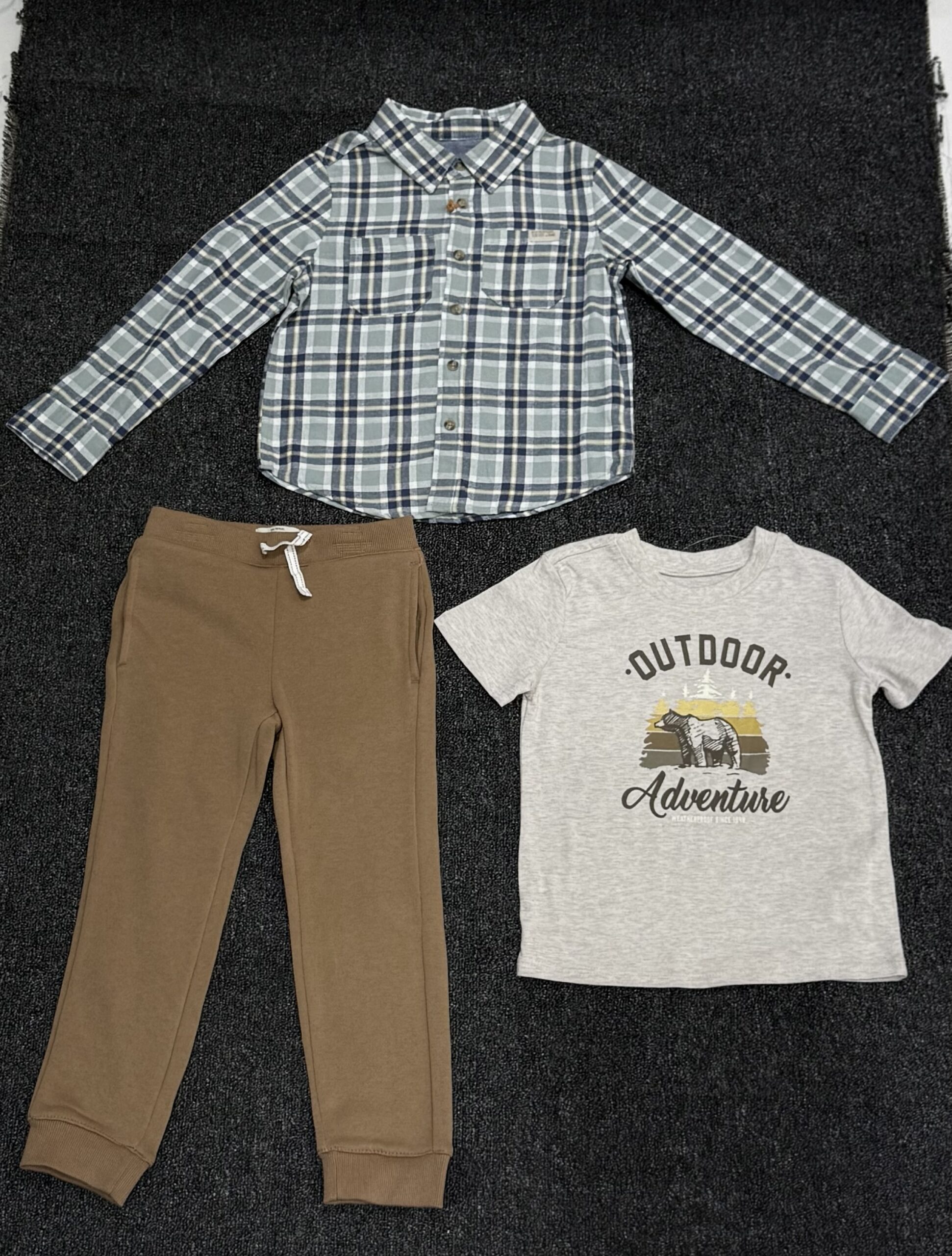 img_4887 3-piece toddler boy's outfit Set - Image 1