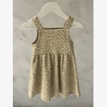 Mayoral Girls Cream Blouse & Leopard Pinafore Skirt Set - Image 6
