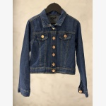 3-Piece Denim Jacket and Print Dress Set - Image 3