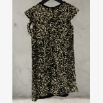 Black and Gold Sequin Shift Dress - Image 2