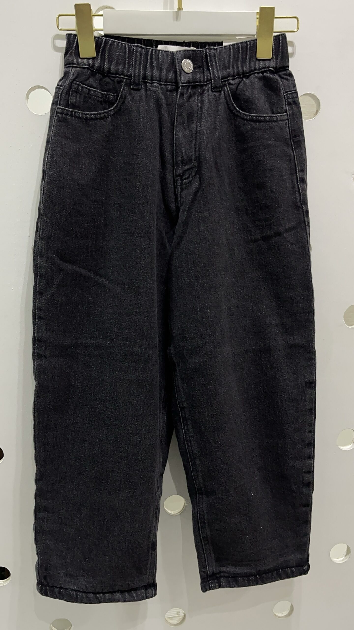 img_6276 Zara: Kids’ Balloon Fit Denim Jeans - Image 1
