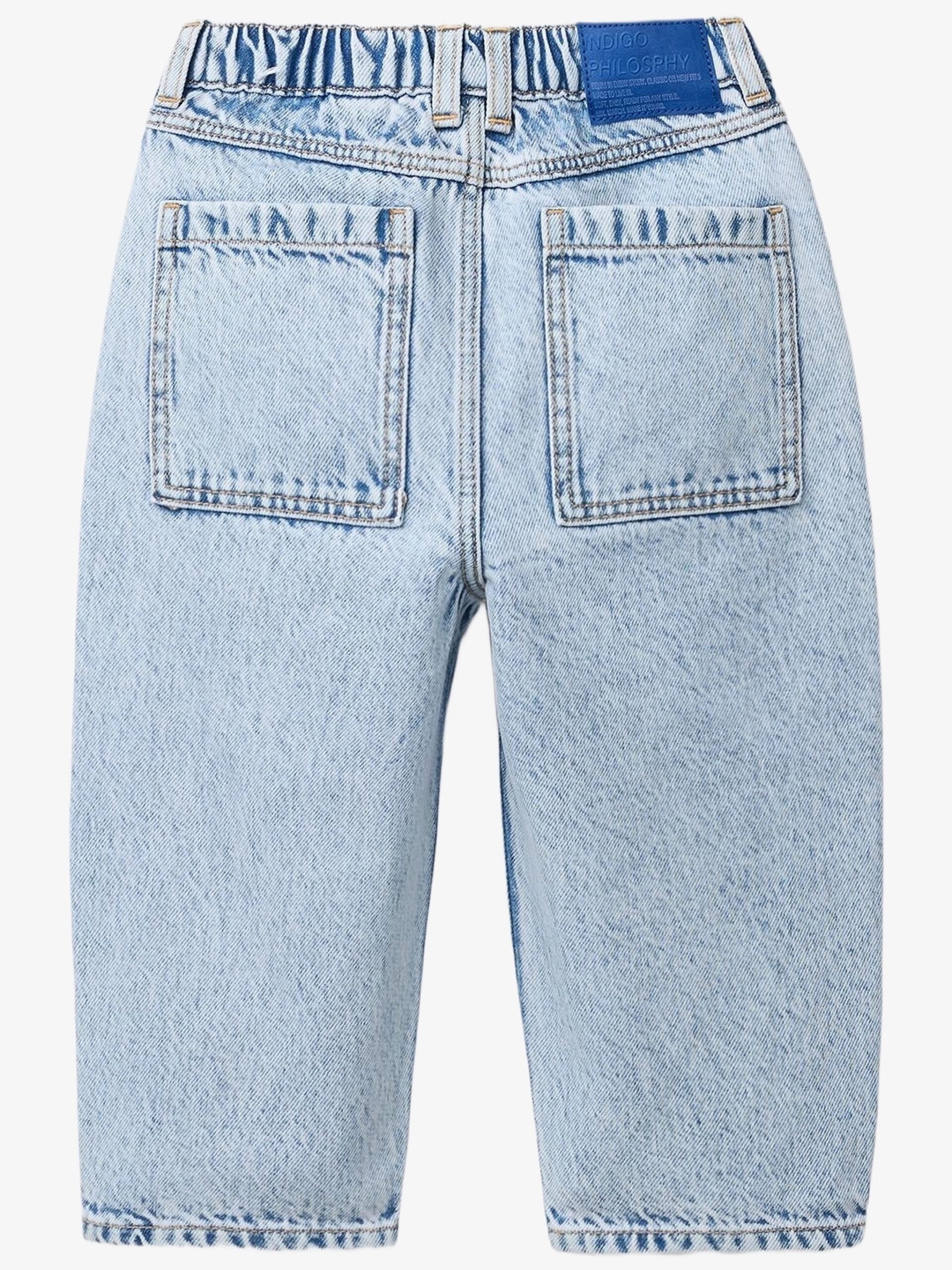 img_6284 Zara: Kids Baggy Loose-Fit Denim Jeans - Image 1