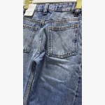 Zara: Kids Ripped Barrel-Leg Jeans – Medium Blue Wash - Image 5