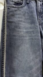 Zara: Kids Girls’ Wide-Leg Jeans with Chain Details - Image 5