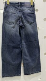 Zara: Kids Girls’ Wide-Leg Jeans with Chain Details - Image 3