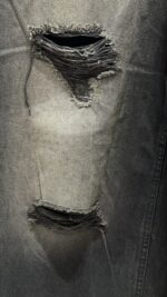 boohooMAN: Baggy Rigid Ripped Jeans with Boxer Waistband - Image 6