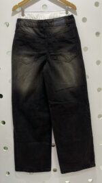 boohooMAN: Baggy Rigid Ripped Jeans with Boxer Waistband - Image 3