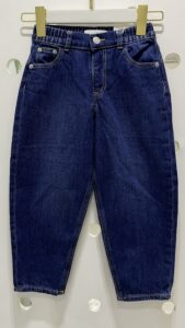 Zara: Kids Deep Indigo Blue Baggy Fit Jeans