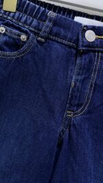 Zara: Kids Deep Indigo Blue Baggy Fit Jeans - Image 4