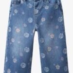 Zara: Kids Wide-Leg Daisy Print Jeans