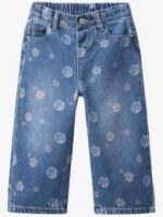 Zara: Kids Wide-Leg Daisy Print Jeans