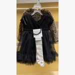 Rachel Zoe: Kids Leopard Faux-Fur Jacket and Tutu Dress Set - Image 2