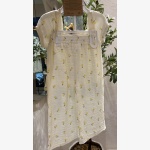 Title: Rabbit + Bear Organic Lemon Print 2-Piece Gauze Set with Sunglasses - Image 2