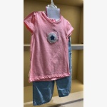 Little Lass: Girls’ Floral 4-Piece Set - Image 4